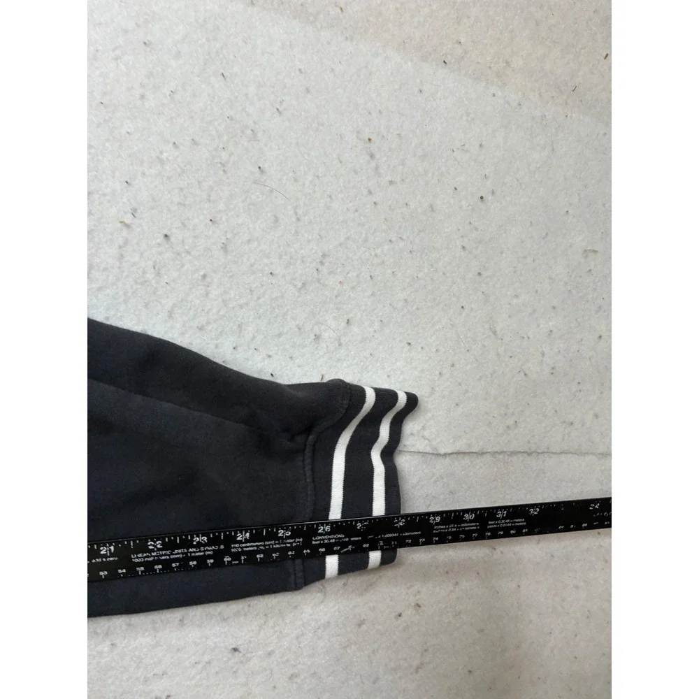 Jordan Mens Flight Fleece Joggers Black Striped Cuffs Sweatpants XL CV2249-010